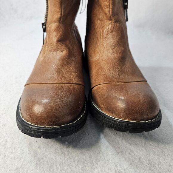 LASOCKI Cognac Brown Boot Mens Sz 41 Leather - Picture 4 of 5